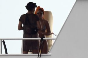 AE, Amber Rose, Tyga and girls vacation in St. Bart's