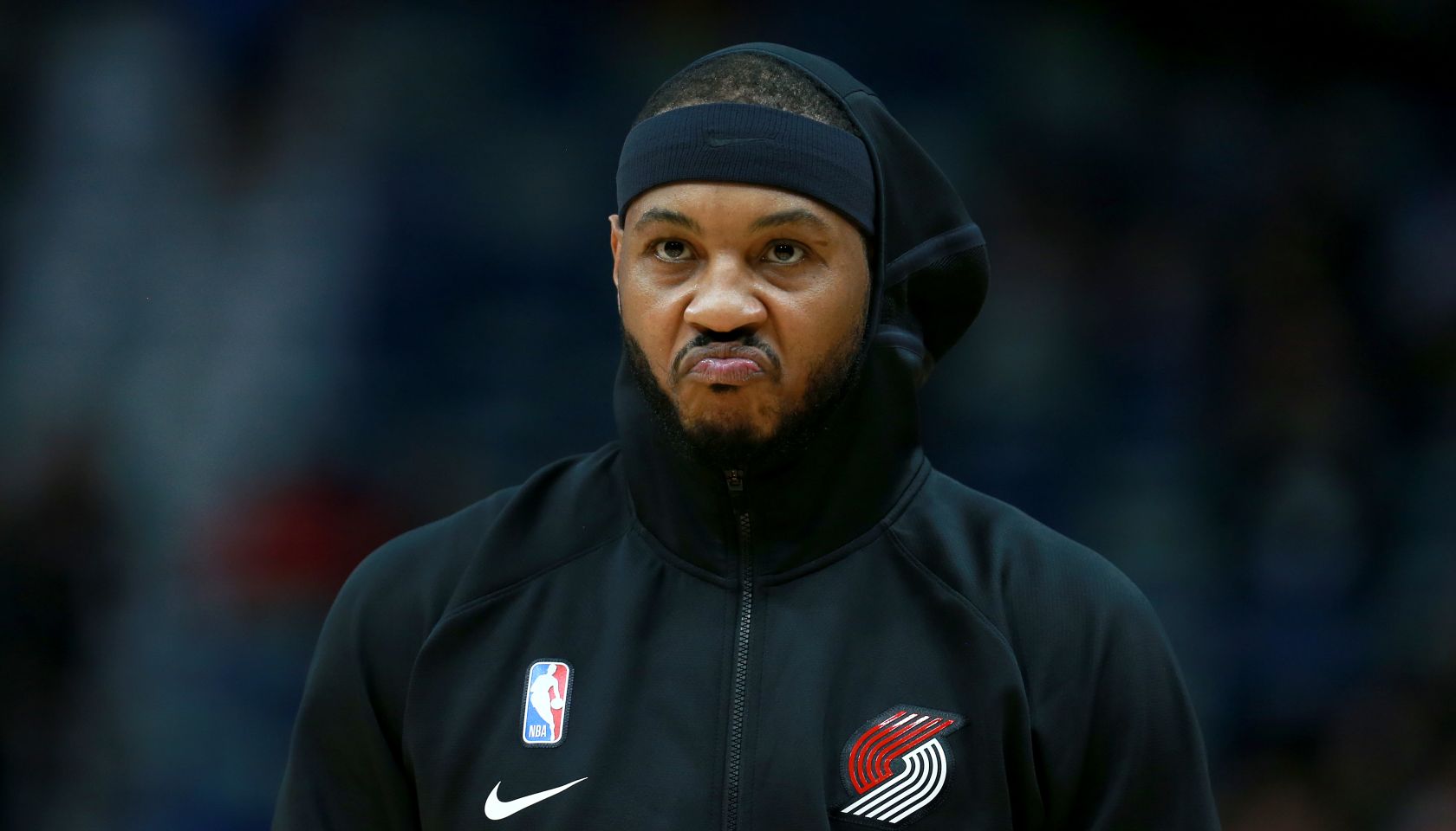 Carmelo Anthony For The Portland Trailblazers