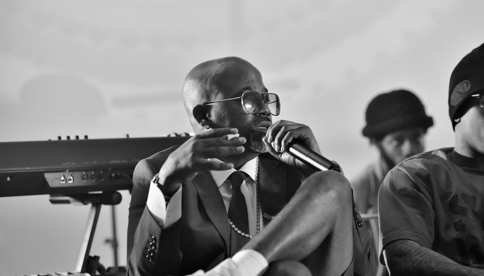 Dame Dash speaks at Dame Dash Studios