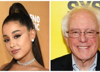 Ariana Grande & Bernie Sanders