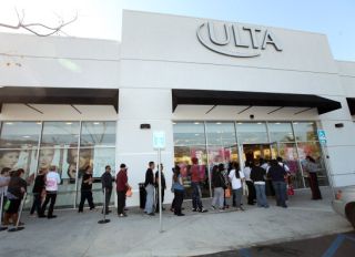 Katy Perry Lashes By Eylure Exclusive Pre-sale At ULTA Beauty In Burbank, CA Draws A Crowd On February 18, 2012