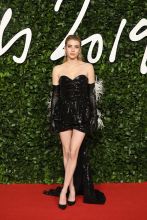 Emma Roberts attends the Fashion Awards 2019