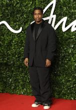 Rihanna and ASAP Rocky attend the British Fashion Awards