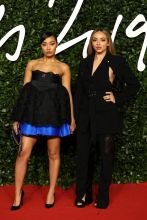 Leigh Ann Pinnock and Jade Thirwell attend the Fashion Awards 2019