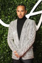 Lewis Hamilton attends the Fashion Awards 2019