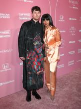James Blake and Jamila Jameel at the Billboard Women In Music
