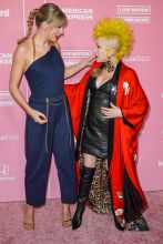 Taylor Swift and Cyndi Lauper at the Billboard Women In Music