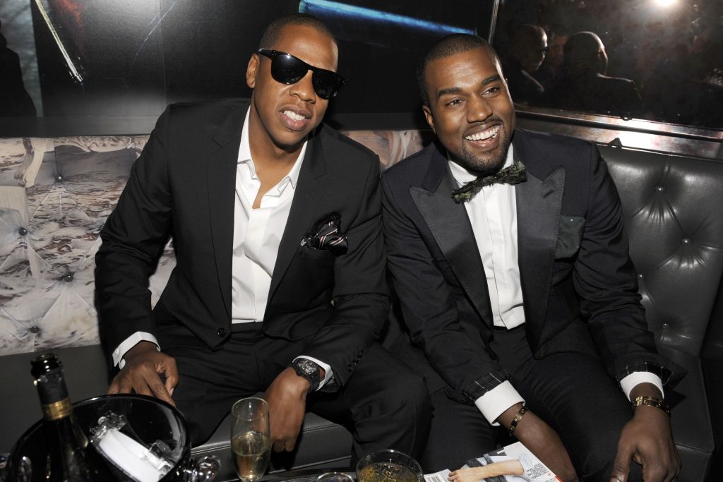 JayZ & Kanye Reunite At Diddy’s 50th Birthday Bash Bossip
