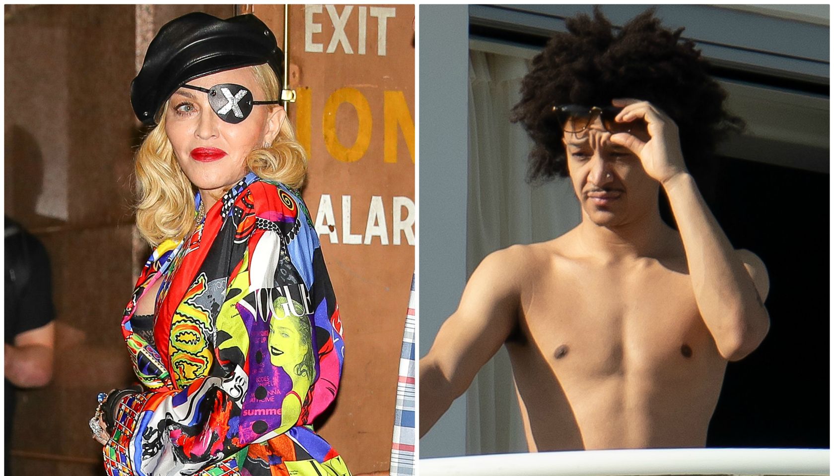 Madonna and new boyfriend Ahlamalik Williams