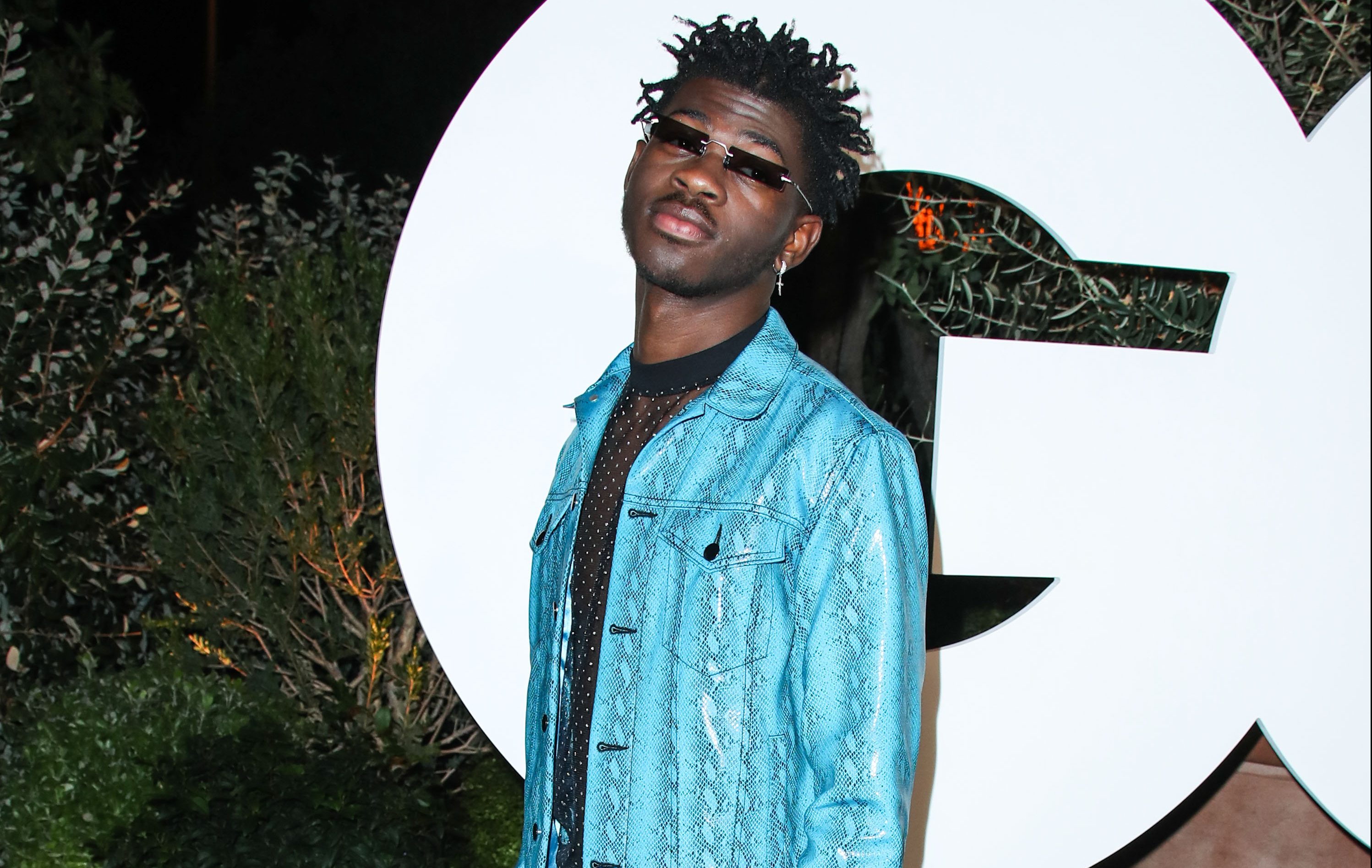 Rapper Lil Nas X arrives at the 2019 GQ Men Of The Year Party held at The West Hollywood EDITION Hotel on December 5, 2019 in West Hollywood, Los Angeles, California, United States.