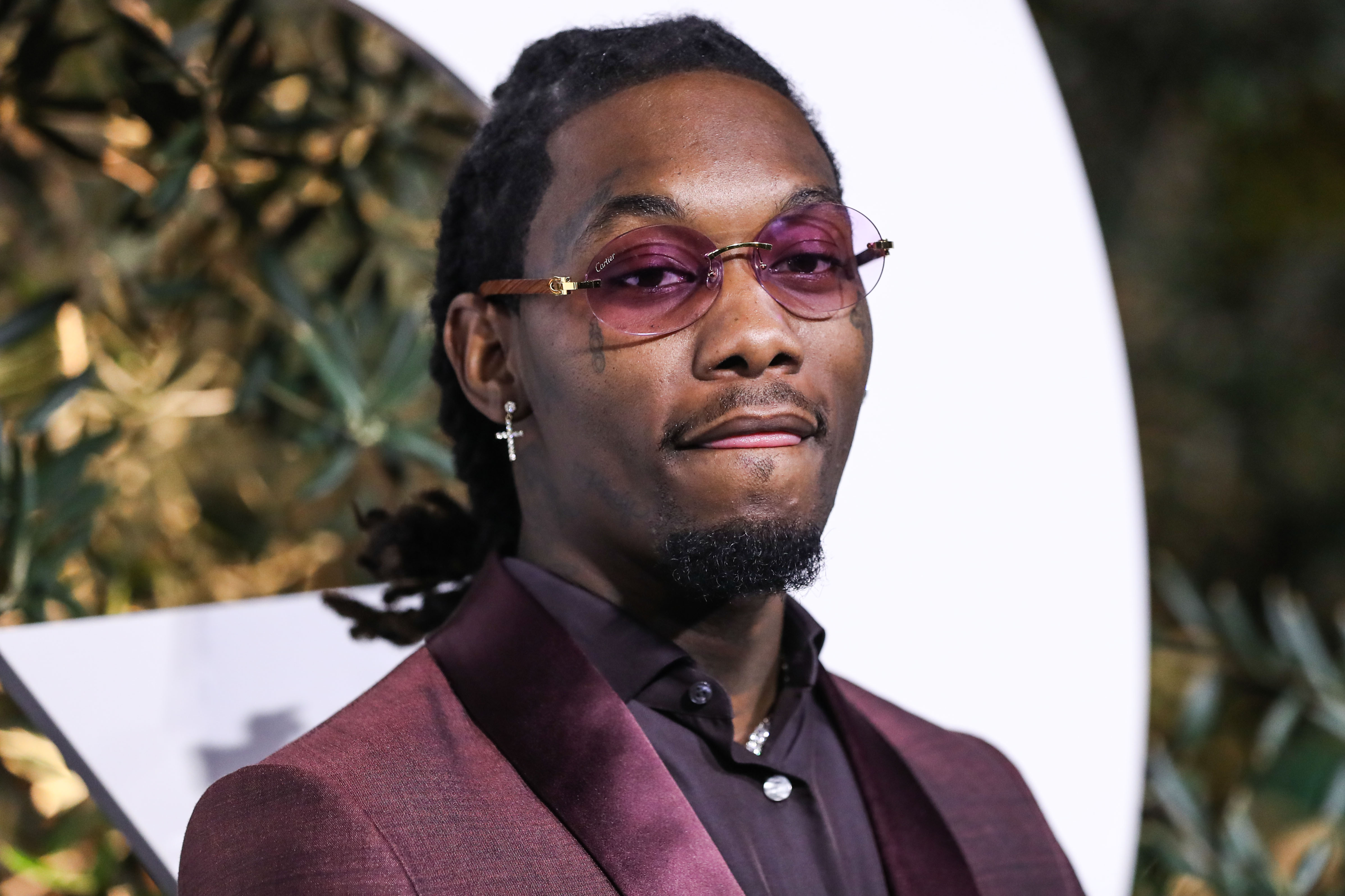 Rapper Offset arrives at the 2019 GQ Men Of The Year Party held at The West Hollywood EDITION Hotel on December 5, 2019 in West Hollywood, Los Angeles, California, United States.