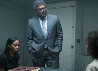 Tyler Perry's 'A Fall From Grace' key art and stills