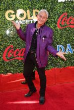Greg Louganis attends Gold Meets Golden Pre-Golden Globe Event