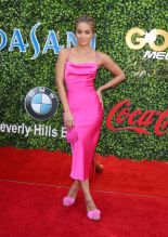 Jasmine Sanders attends Gold Meets Golden Pre-Golden Globe Event