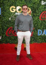 Taron Egerton attends Gold Meets Golden Pre-Golden Globe Event