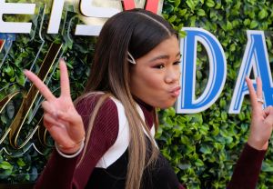 Storm Reid Attends Gold Meets Golden Pre-Golden Globe Event