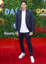 Christian Yelich attends Gold Meets Golden Pre-Golden Globe Event