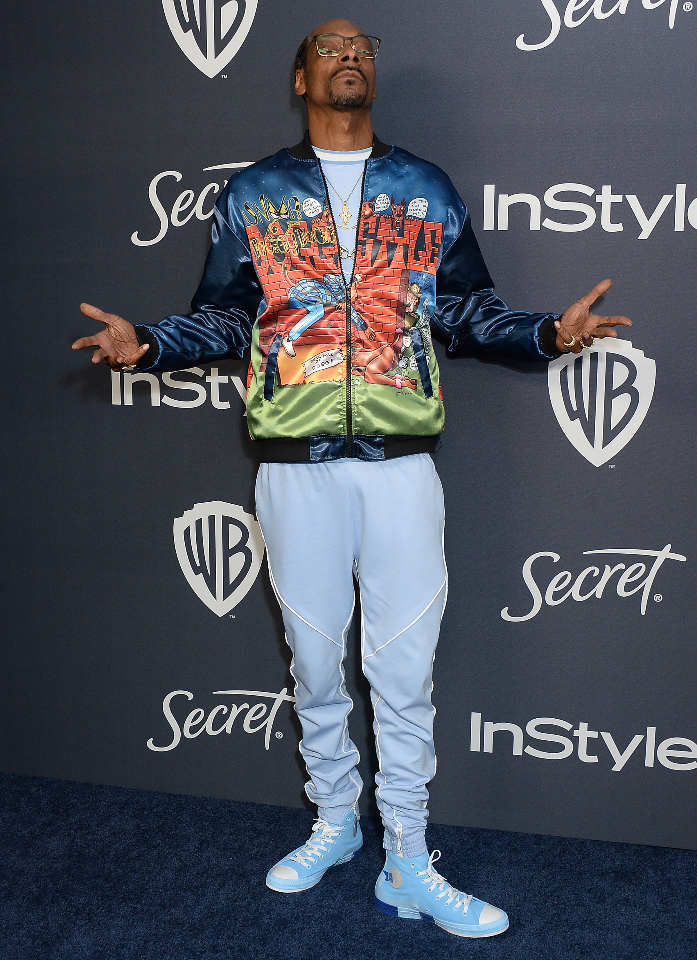 Snoop Dogg attends InStyle & Warner Bros. Golden Globes Afterparty