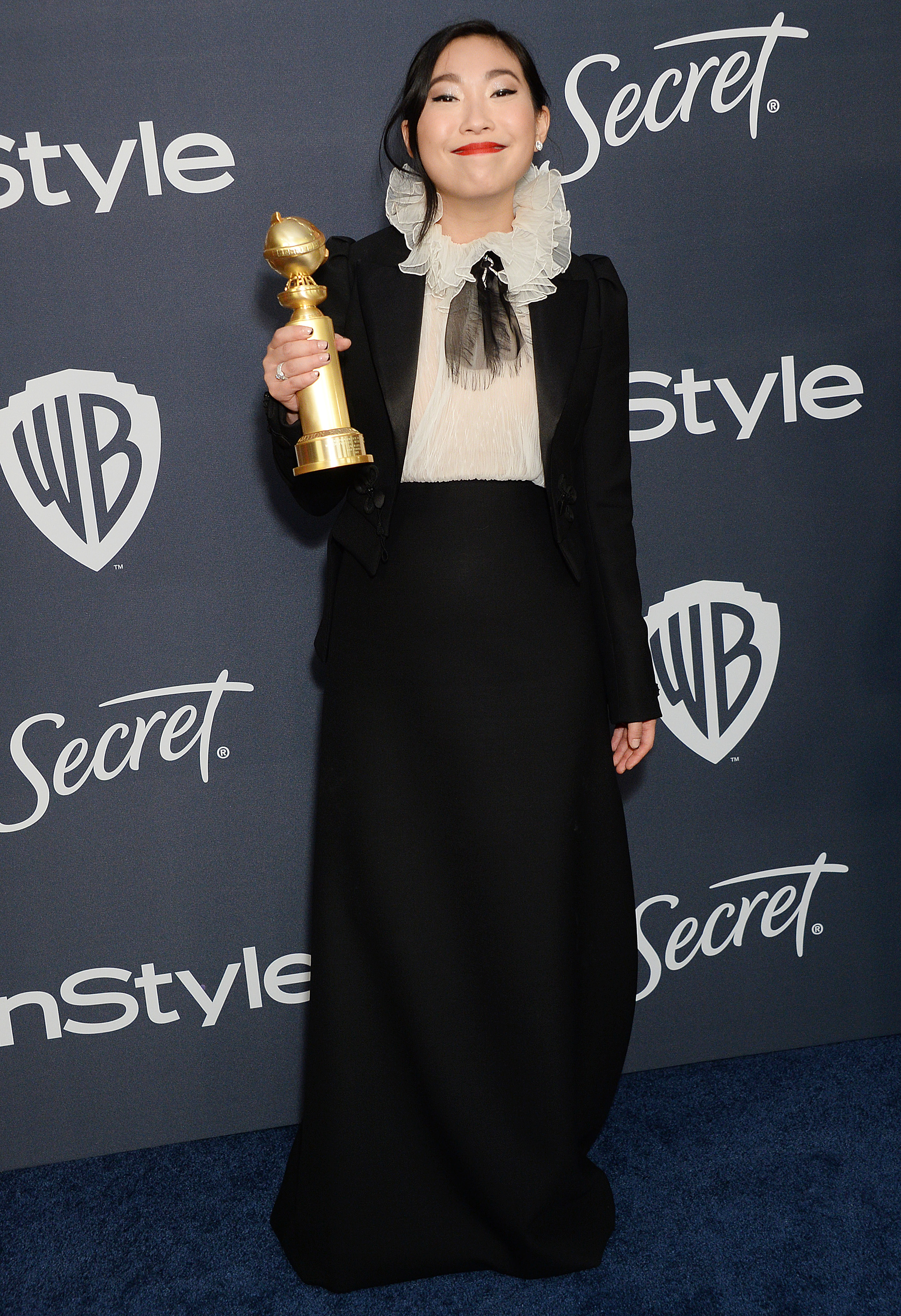 Akwafina attends InStyle & Warner Bros. Golden Globes Afterparty