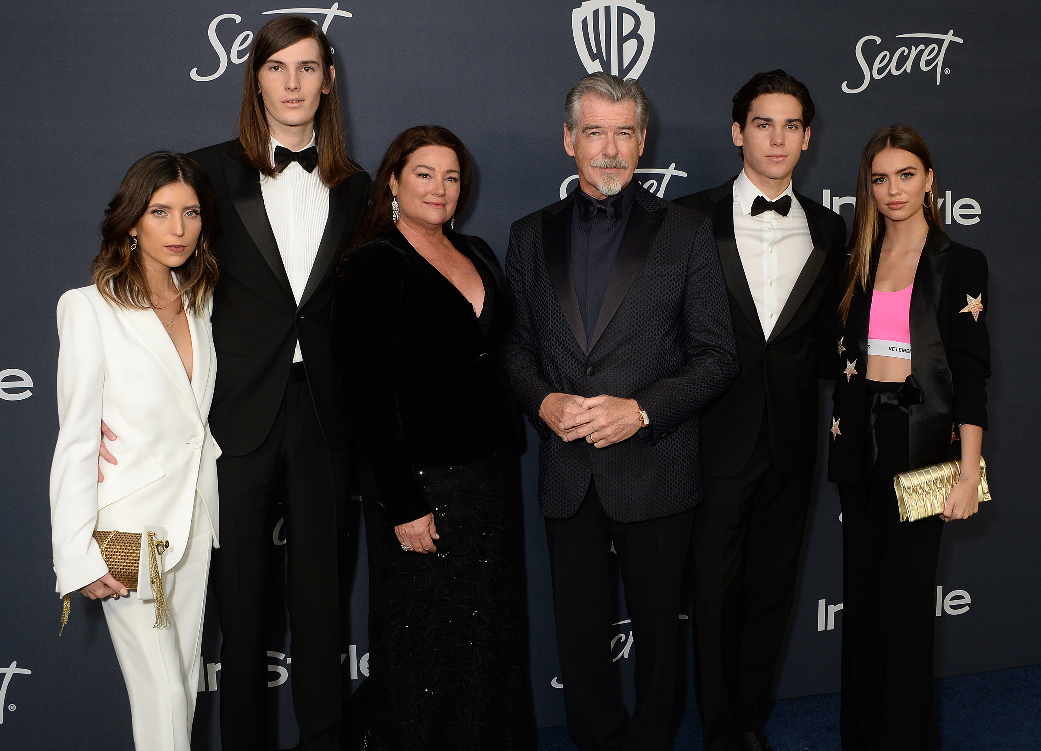Pierce Brosnan and family attend InStyle & Warner Bros. Golden Globes Afterparty