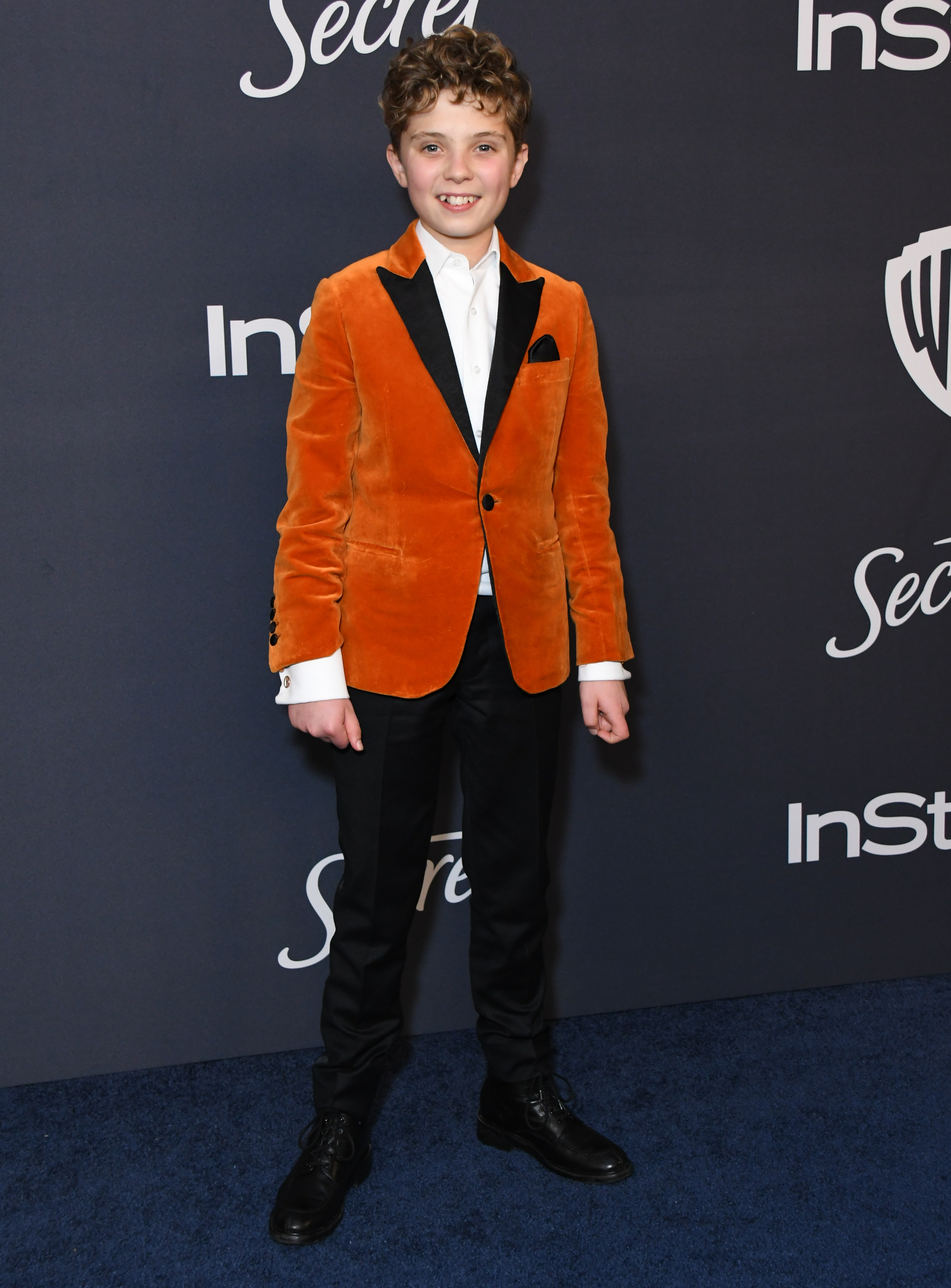 Roman Griffin Davis InStyle & Warner Bros. Golden Globes Afterparty