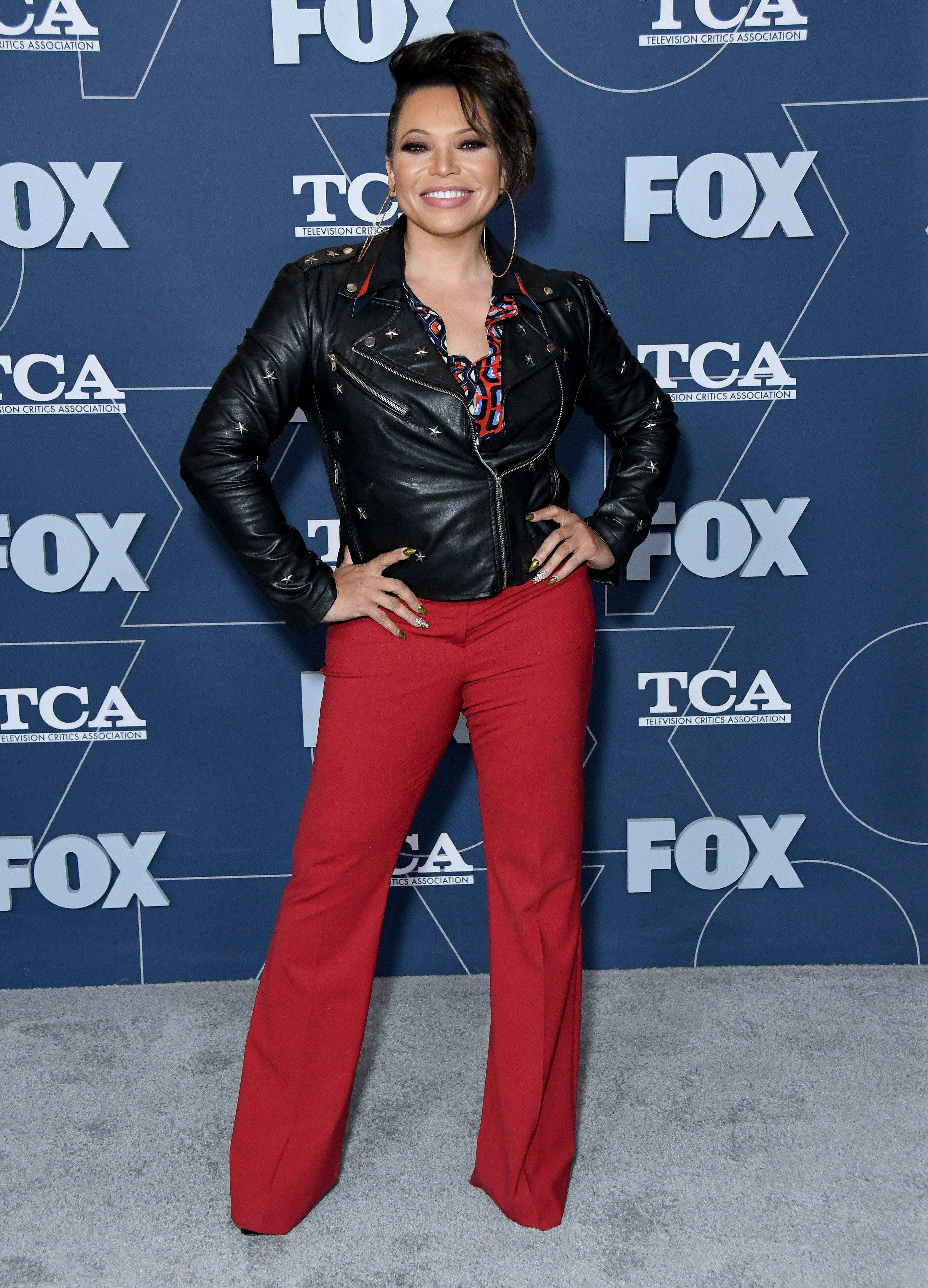 Tisha Campbell attends Fox Winter TCA All Star Party