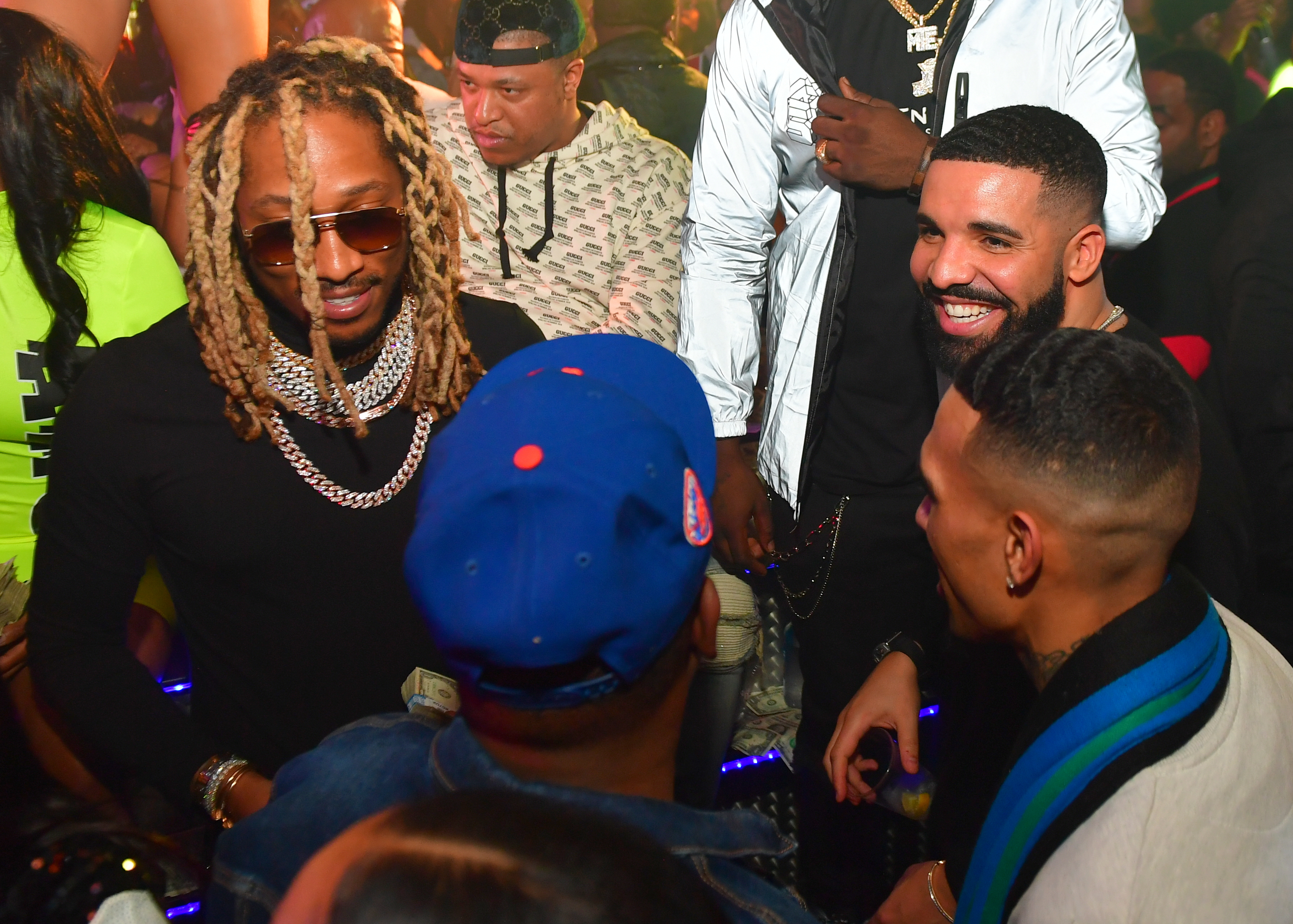 Future, Drake, and 21 Savage Seen Filming Music Video