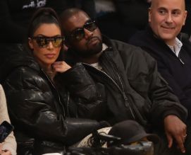 Kanye West and Kim Kardashian West