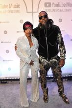 Princess of Crime Mobb and Pastor Troy attend YouTube Music 2020 Leaders & Legends Ball