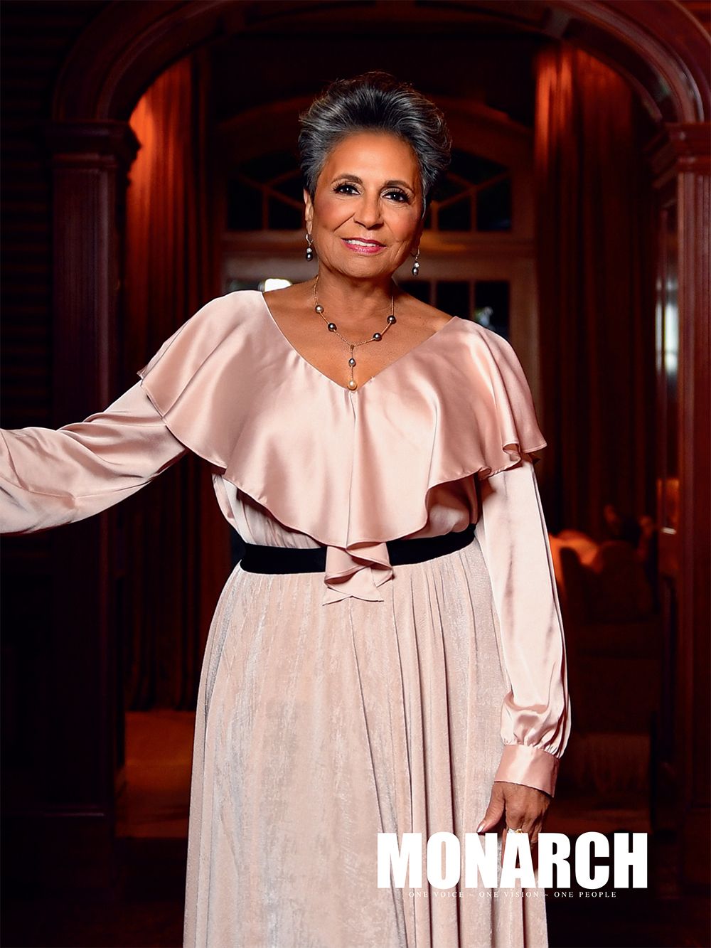Cathy Hughes Covers MONARCH Magazine