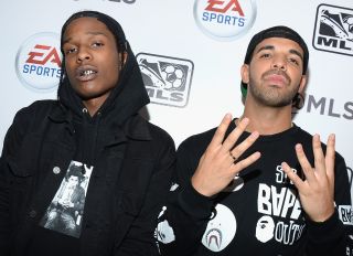 Drake and ASAP Rocky Together