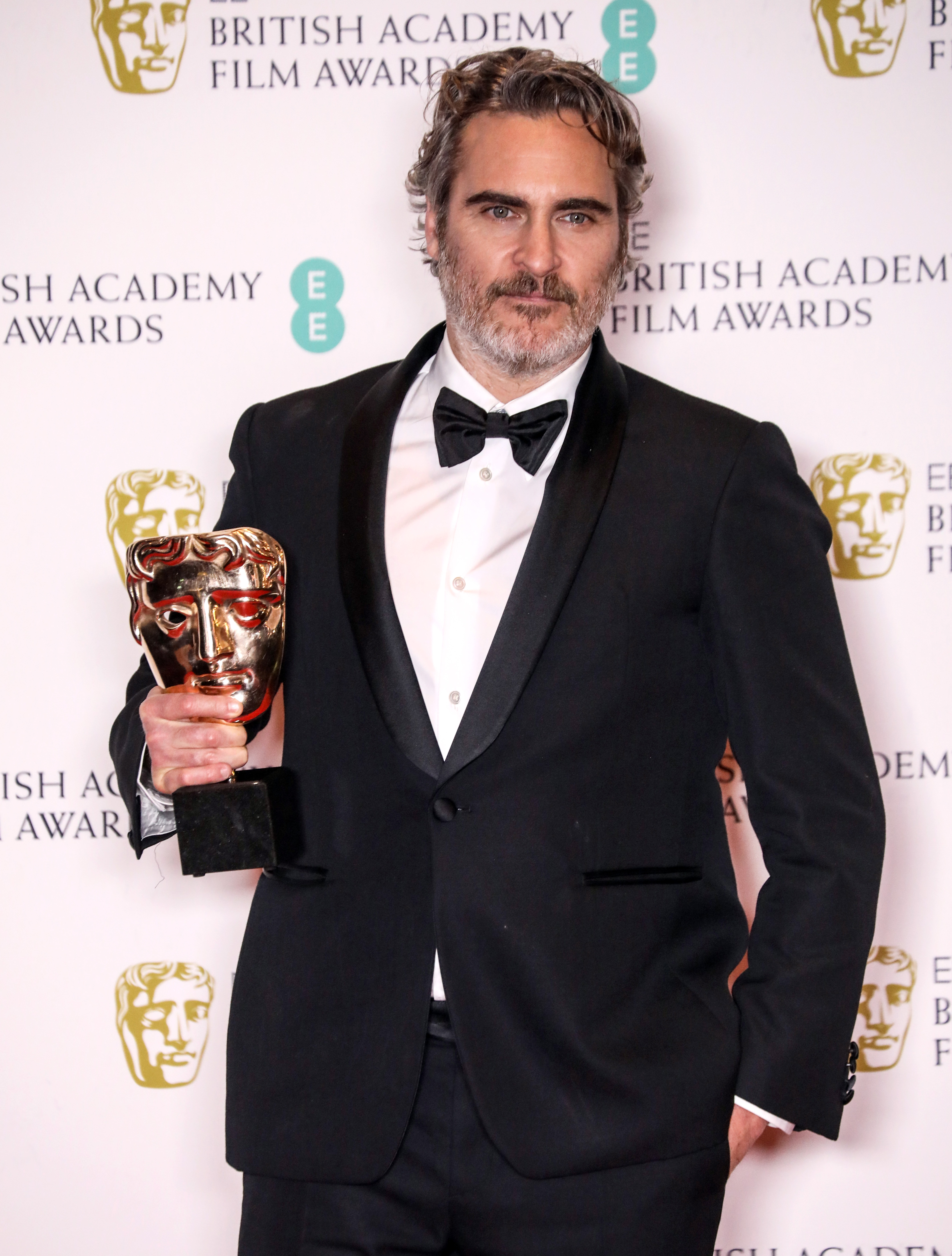 Joaquin Phoenix at the BAFTAs