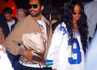 Ciara and Russell Wilson