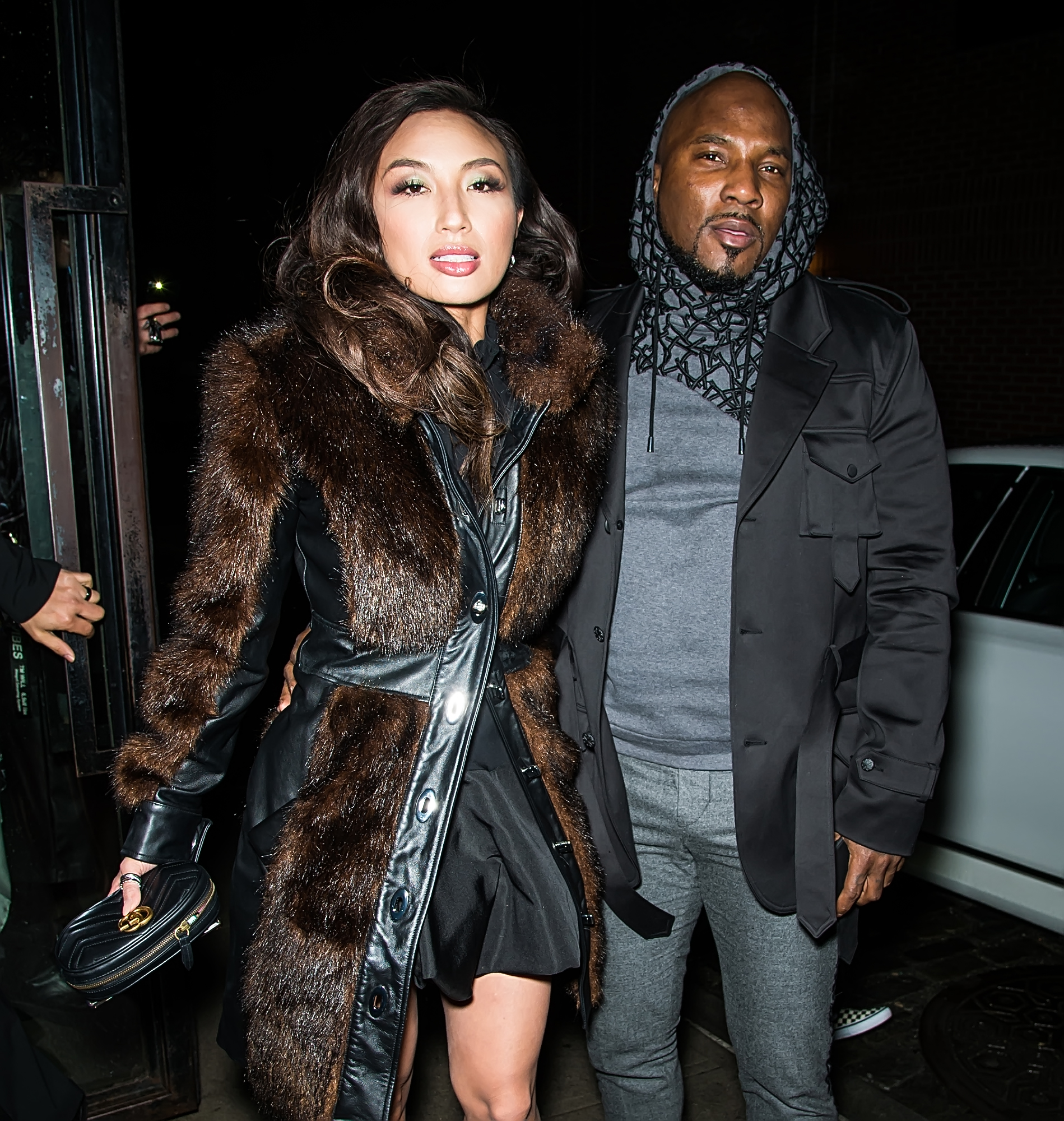 Jeannie Mai and Jeezy attend Christian Siriano's NYFW show together
