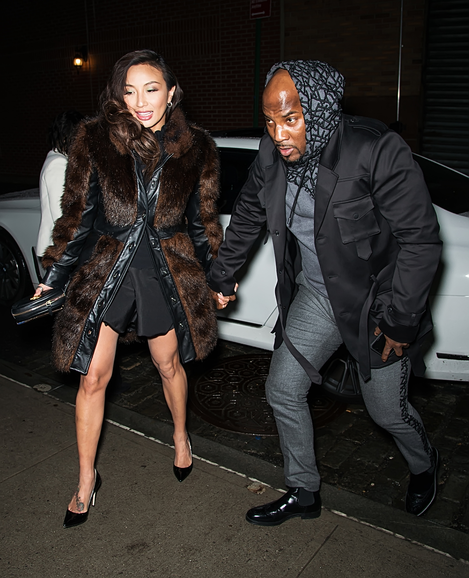 Jeannie Mai and Jeezy attend Christian Siriano's NYFW show together