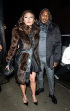 Jeannie Mai and Jeezy attend Christian Siriano's NYFW show together