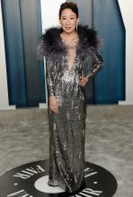 Sandra Oh 2020 Vanity Fair Oscar Party