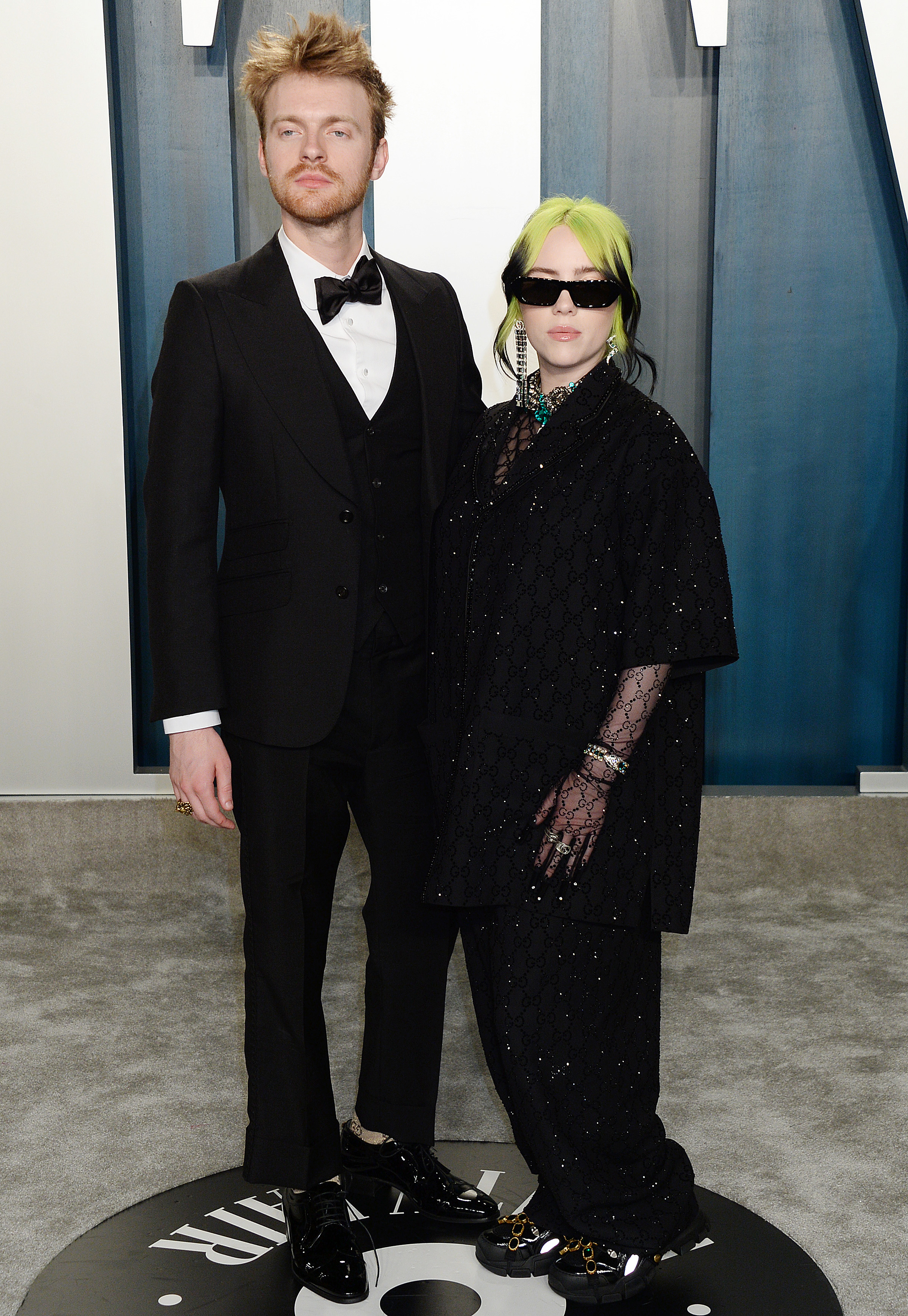 Finneas and Billie Eilish 2020 Vanity Fair Oscar Party