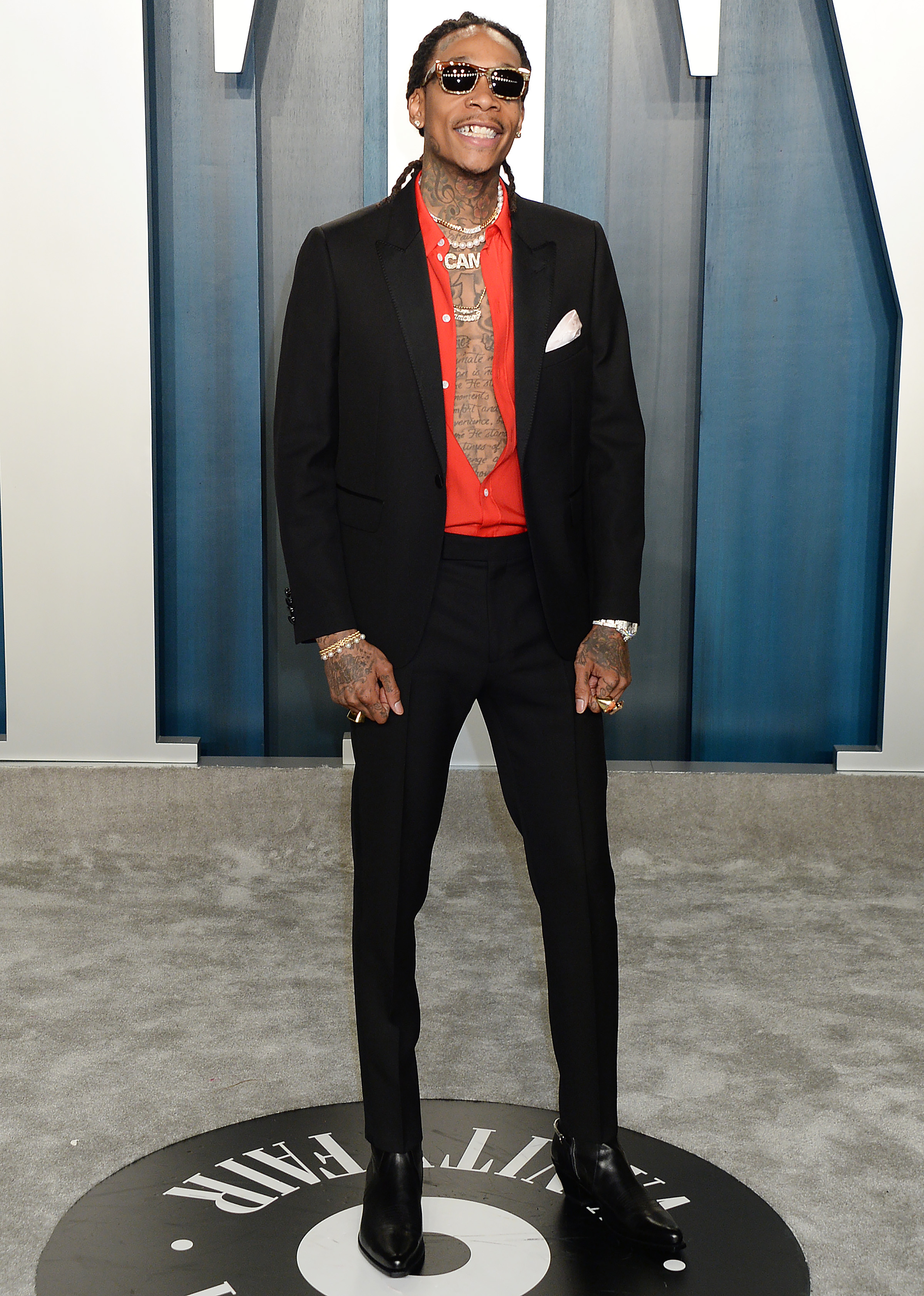 Wiz Khalifa 2020 Vanity Fair Oscar Party