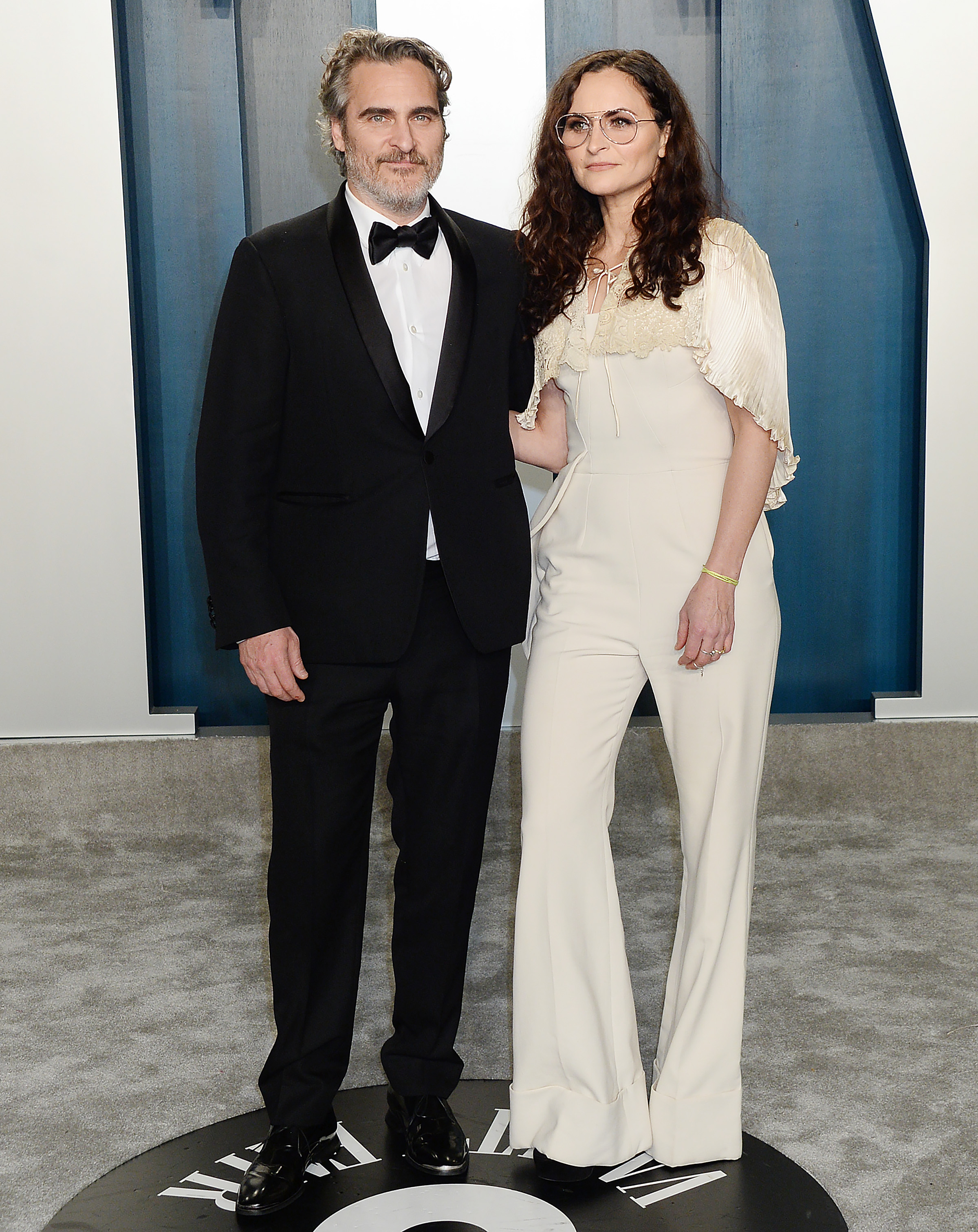 Joaquin Phoenix and Summer Phoenix 2020 Vanity Fair Oscar Party