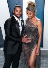 Russell Wilson and Ciara 2020 Vanity Fair Oscar Party