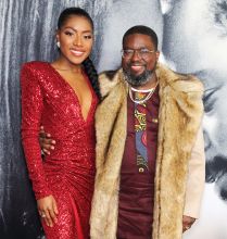 Nia Franklin Lil Rel Howery The Photograph NYC Premiere