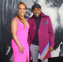 Heather Hayslett and Will Packer The Photograph NYC Premiere