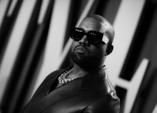 Kanye West Vanity Fair Oscars Party 2020