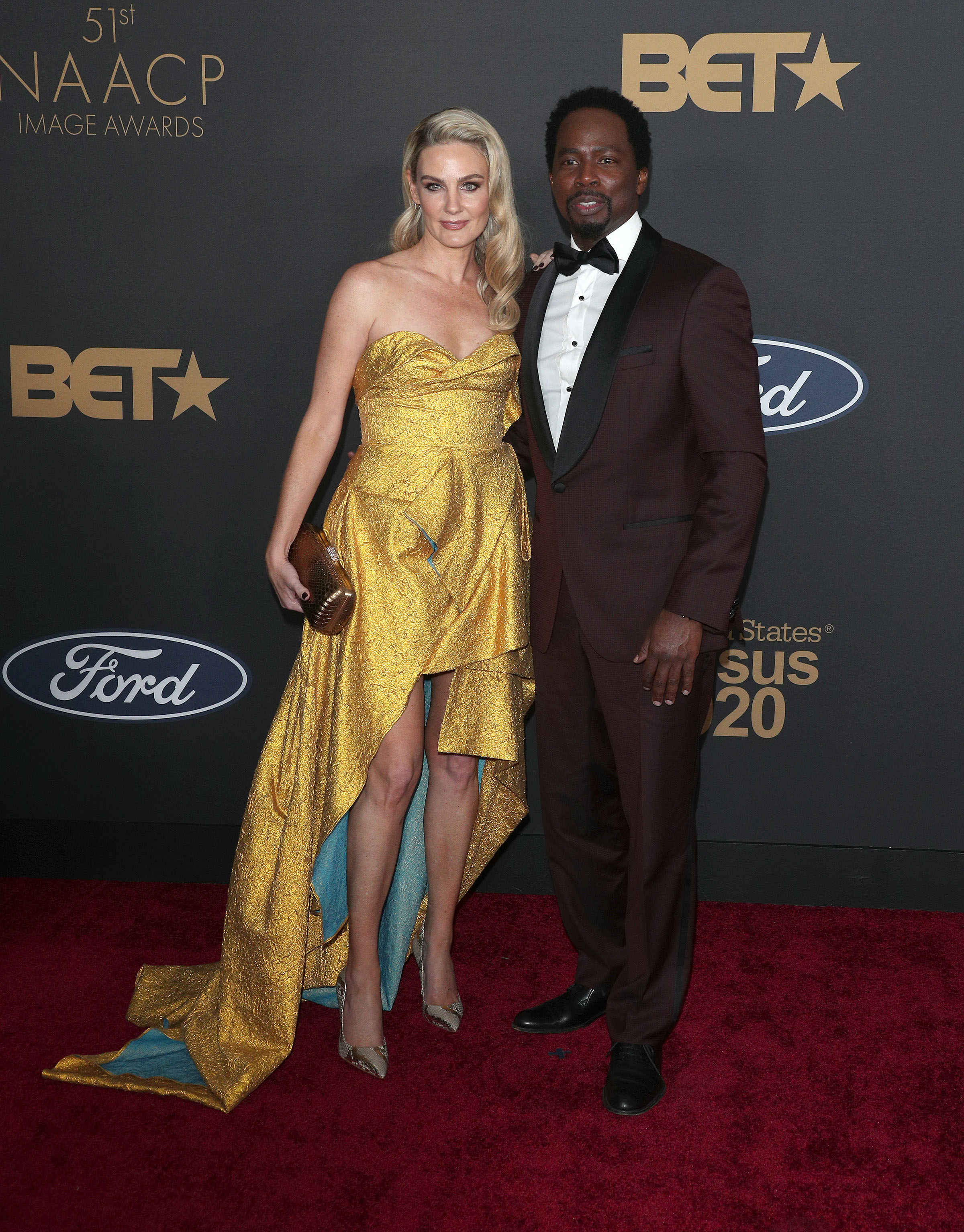 Harold and Brittany Perrineau The 51st NAACP Image Awards