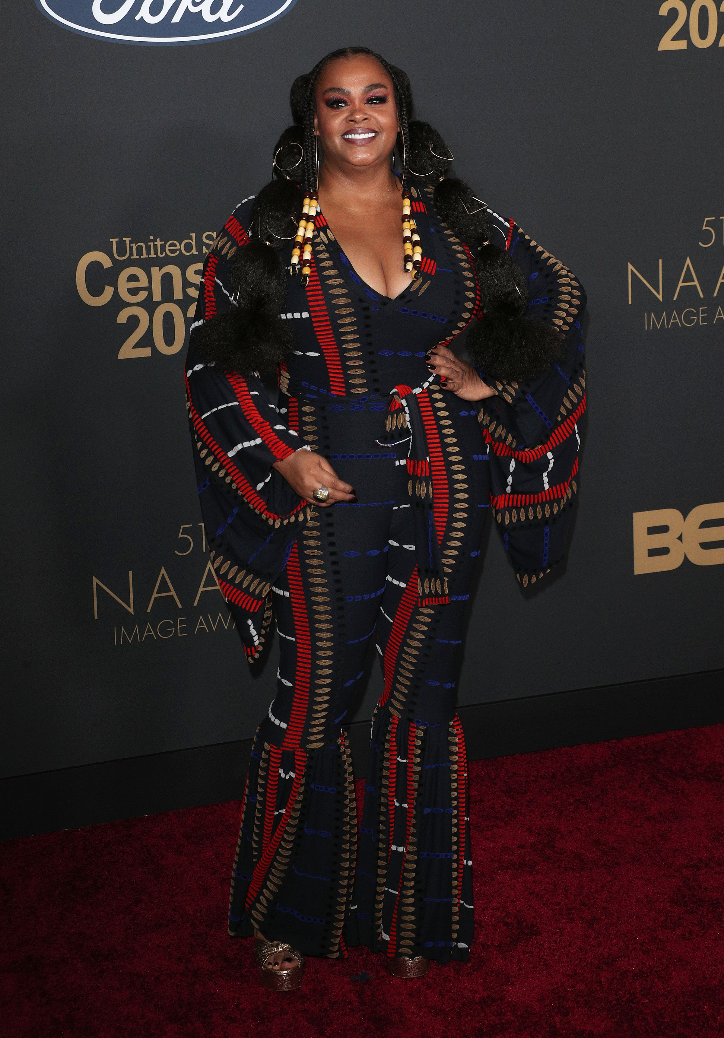Jill Scott at The 51st NAACP Image Awards