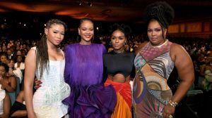 Rihanna , Storm Reid, Janelle Monáe and Lizzo at The 51st NAACP Image Awards