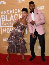 Logan Browning Hosea Chanchez 4th Annual American Black Film Festival Honors Awards