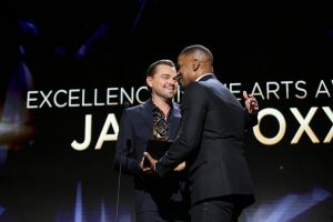 Leonardo DiCaprio Jamie Foxx 4th Annual American Black Film Festival Honors Awards