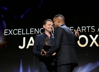 Leonardo DiCaprio Jamie Foxx 4th Annual American Black Film Festival Honors Awards